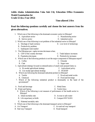 Grade 12 3rd round Economics Model exam.pdf